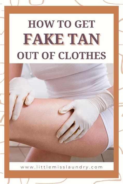 get fake tan out of white clothes|how to get tan off clothes.